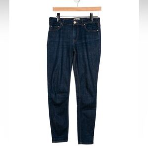 Acne Studios Skinny Dark Wash High Rise Jeans